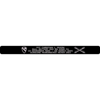 PFC Christian L. Rivera Memorial Bracelet