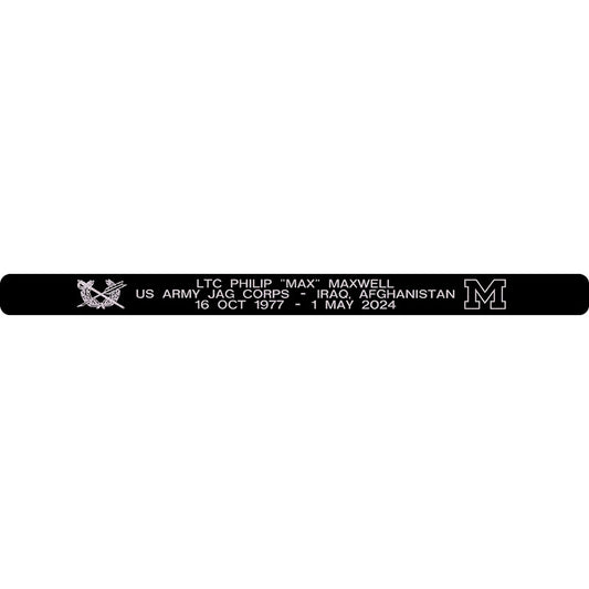 LTC Philip "Max" Maxwell Memorial Bracelet