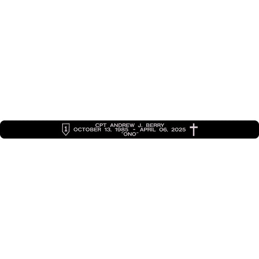 CPT Andrew J. Berry Memorial Bracelet