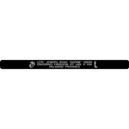 LCPL Joseph Ryan "Goose" Giese Memorial Bracelet