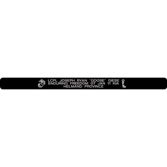 LCPL Joseph Ryan "Goose" Giese Memorial Bracelet
