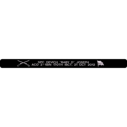 SPC Joseph "Baby D" Devich Memorial Bracelet