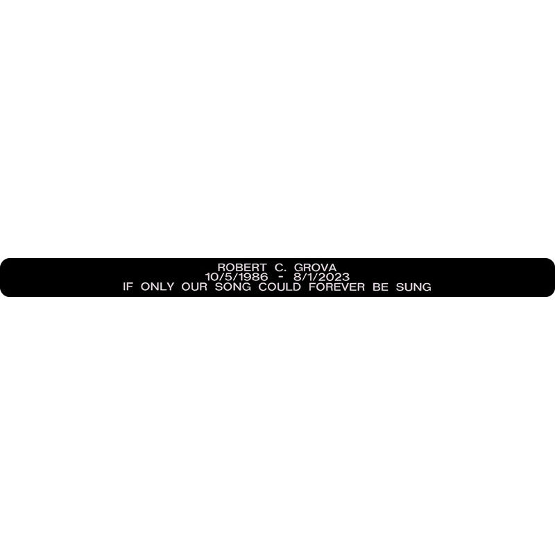 Robert C. Grova Memorial Bracelet