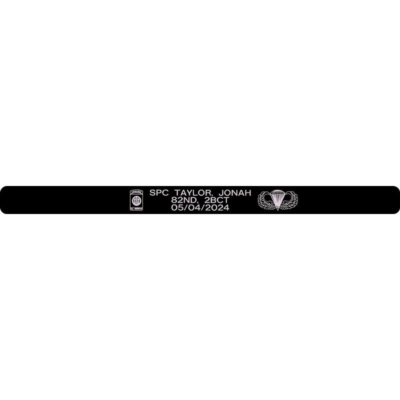 SPC Jonah Taylor Memorial Bracelet