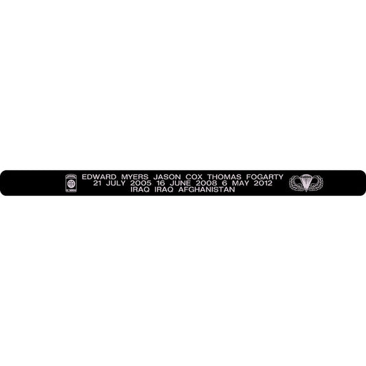 Edward Myers, Jason Cox, & Thomas Fogarty Memorial Bracelet