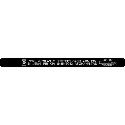 SSG Nicolas C. Fredsti Memorial Bracelet