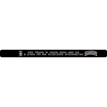 SSG Travis W. Nixon Memorial Bracelet