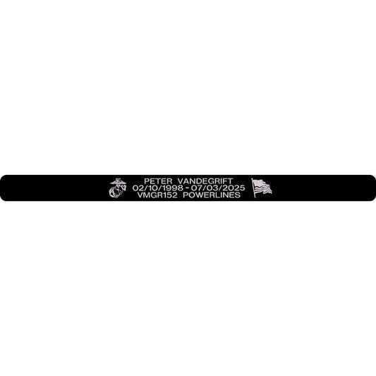 Peter Vandegrift Memorial Bracelet