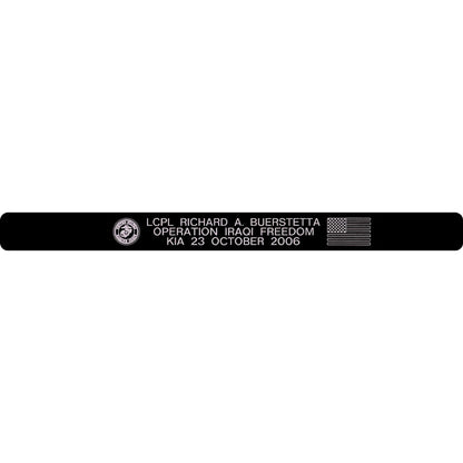 LCPL Richard A. Buerstetta Memorial Bracelet 5/8"