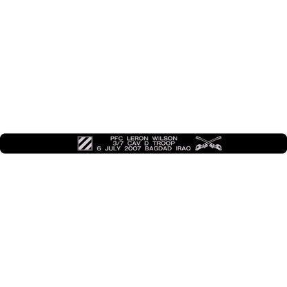 PFC Leron Wilson Memorial Bracelet