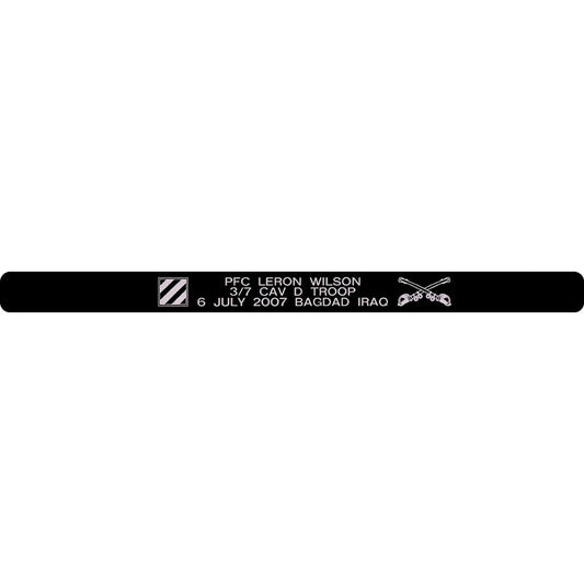 PFC Leron Wilson Memorial Bracelet