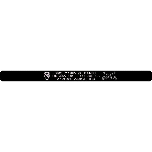 SPC Casey O. Daniel Memorial Bracelet
