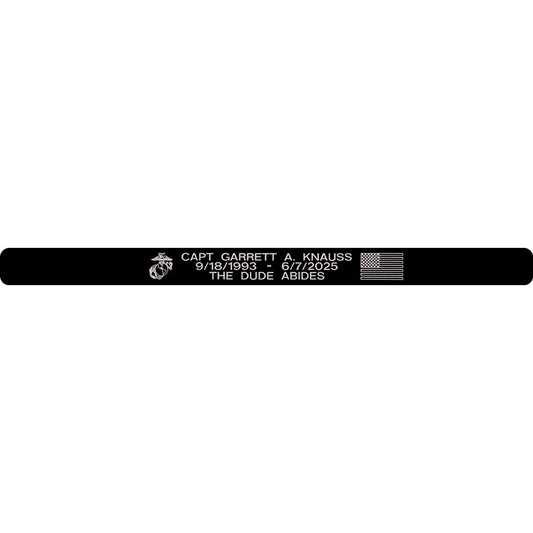 Captain Garrett A. Knauss Memorial Bracelet
