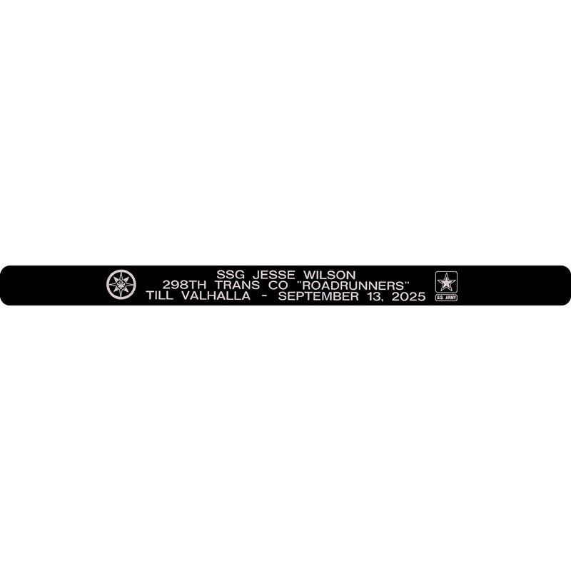 SSG Jesse Wilson Memorial bracelet