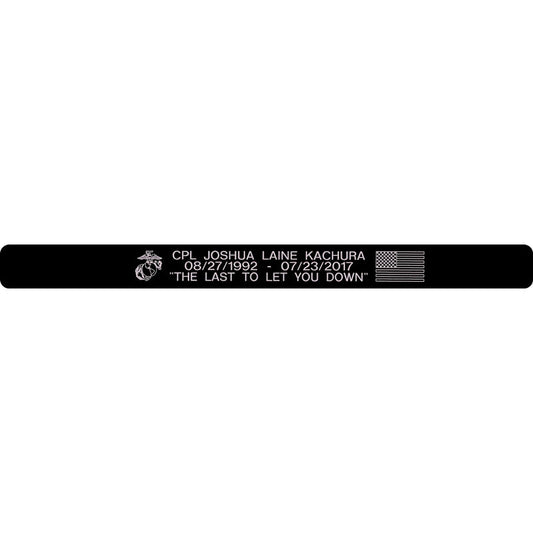 CPL Joshua Laine Kachura Memorial Bracelet