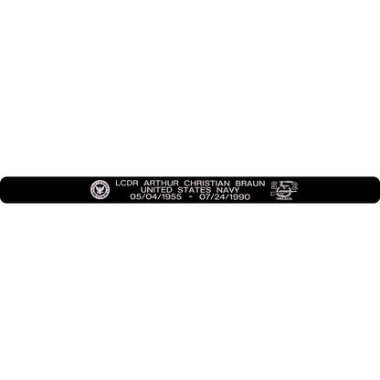 LCDR Arthur Christian Braun Memorial Bracelet