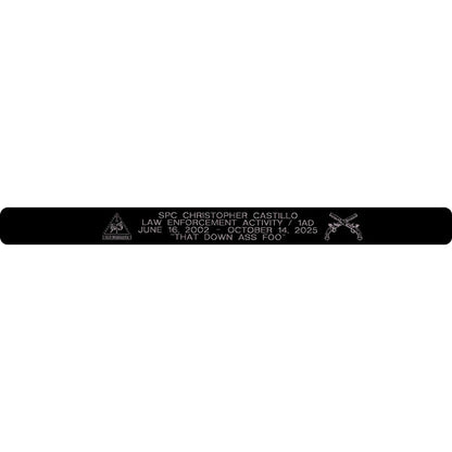 SPC Christopher Castillo Memorial Bracelet Style 2