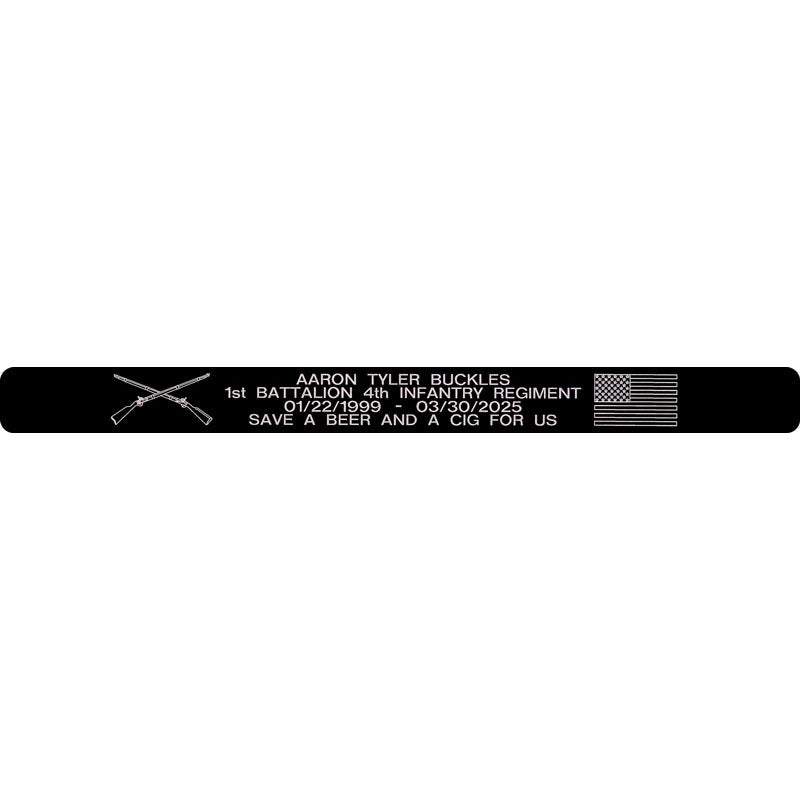 Aaron Tyler Buckles Memorial Bracelet Style 2