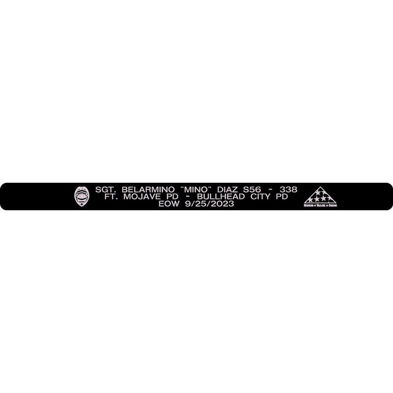 SGT. Belarmino "Mino" Diaz Memorial Bracelet