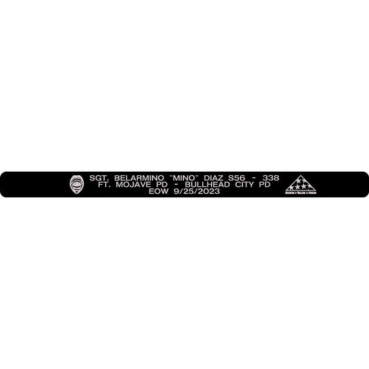 SGT. Belarmino "Mino" Diaz Memorial Bracelet