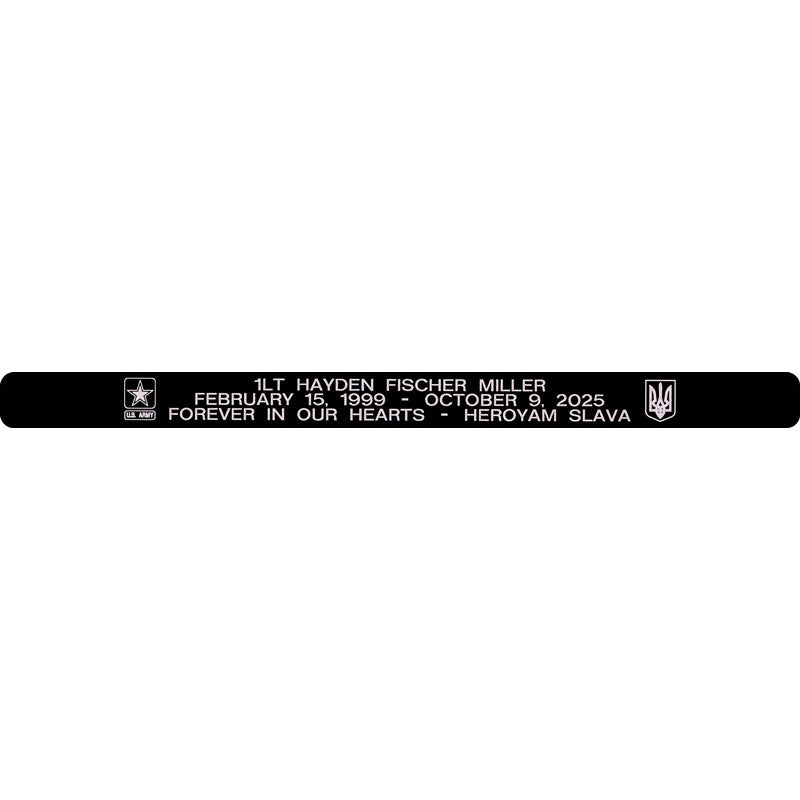 1LT Hayden Fischer Miller Memorial Bracelet Style 2