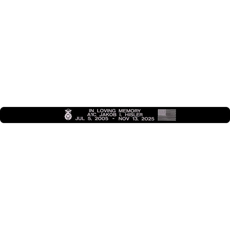 A1C Jakob I. Hisler Memorial Bracelet