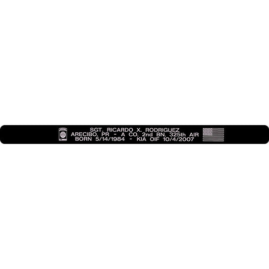 SGT. Ricardo X. Rodriguez Memorial Bracelet