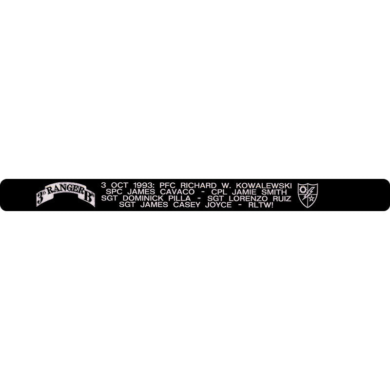 Operation Gothic Serpent Memorial Bracelet