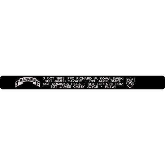 Operation Gothic Serpent Memorial Bracelet
