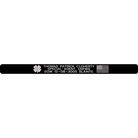 Special Agent Thomas Patrick Cloherty Memorial Bracelet