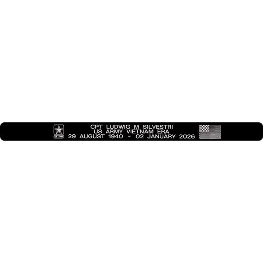 CPT Ludwig M Silvestri Memorial Bracelet