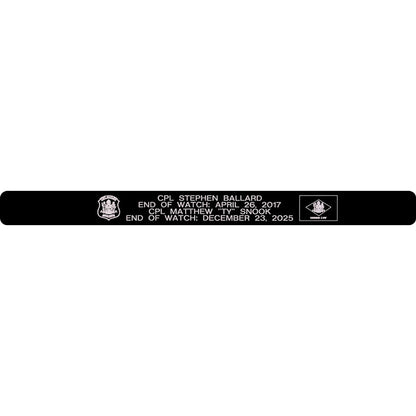 CPL Stephen Ballard & CPL Matthew "Ty" Snook Memorial Bracelet 5/8"