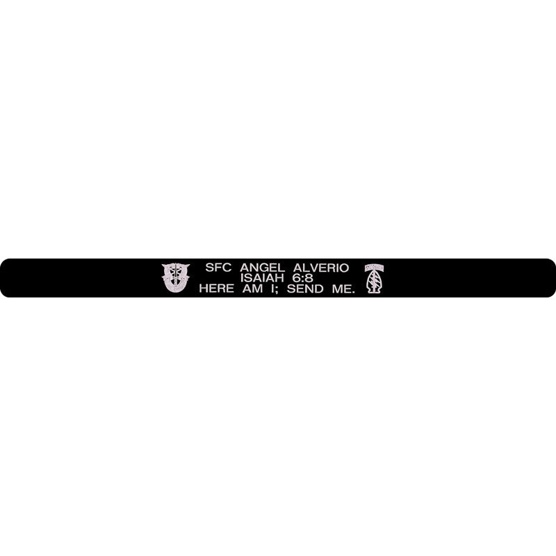 SFC Angel Alverio Memorial Bracelet