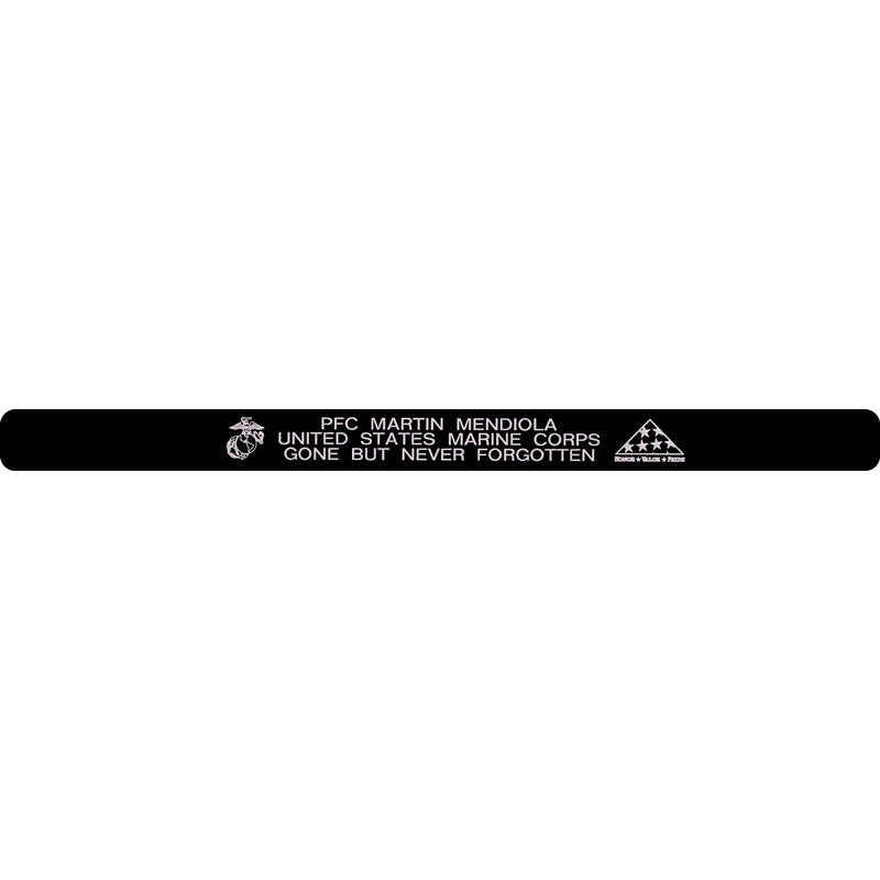 PFC Martin Mendiola Memorial Bracelet
