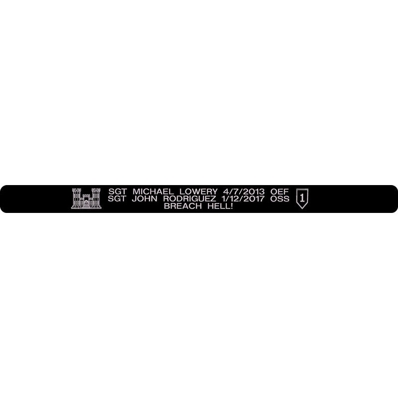 SGT Michael Lowery & SGT John Rodriguez Memorial Bracelet