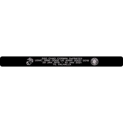 SSG Chad Corwin DeFrates Memorial Bracelet 5/8"