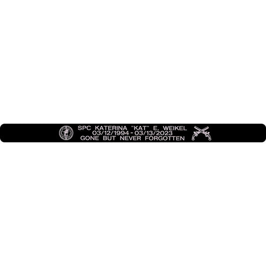SPC Katerina "Kat" E. Weikel Memorial Bracelet