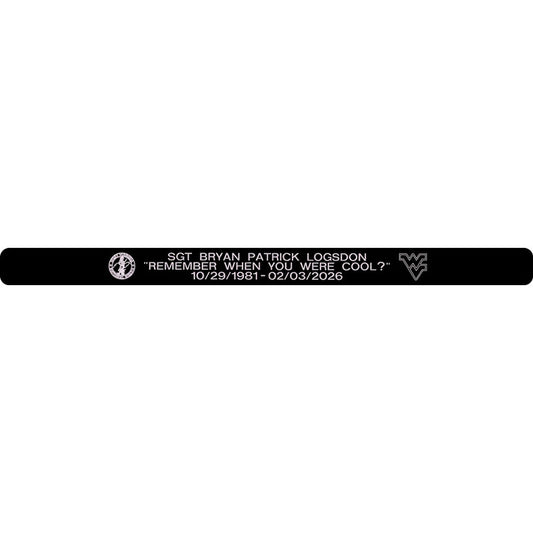 SGT Bryan Patrick Logsdon Memorial Bracelet