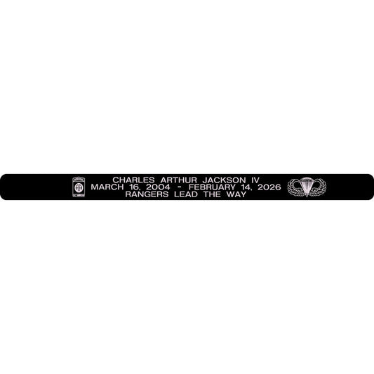 Charles Arthur Jackson IV Memorial Bracelet