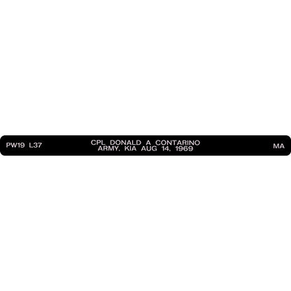 CPL Donald A Contarino Memorial Bracelet