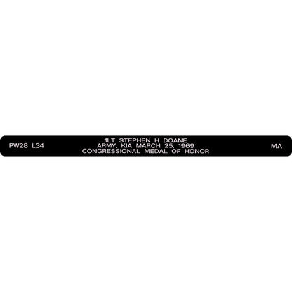 1LT Stephen H Doane Memorial Bracelet