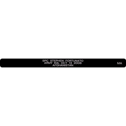 SPC Stephen Fortunato Memorial Bracelet