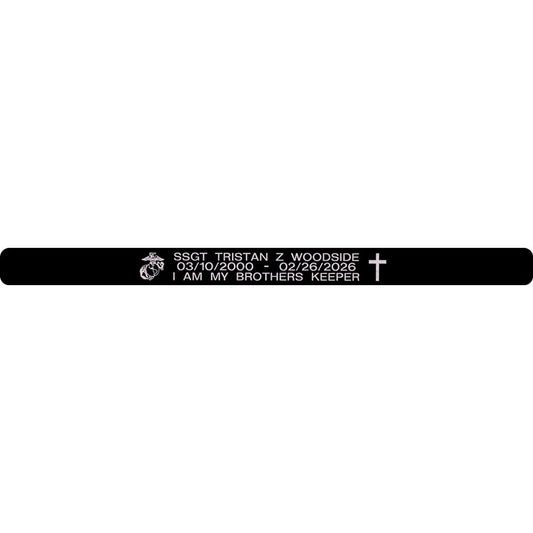 SSGT Tristan Z Woodside Memorial Bracelet