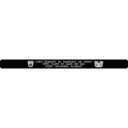 CW3 Robert M. Marzan Memorial Bracelet
