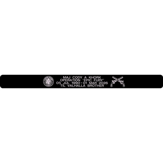 Major Cody A Khork Memorial Bracelet 5/8"
