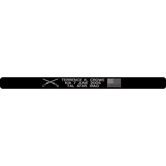 Terrence K. Crowe Memorial Bracelet