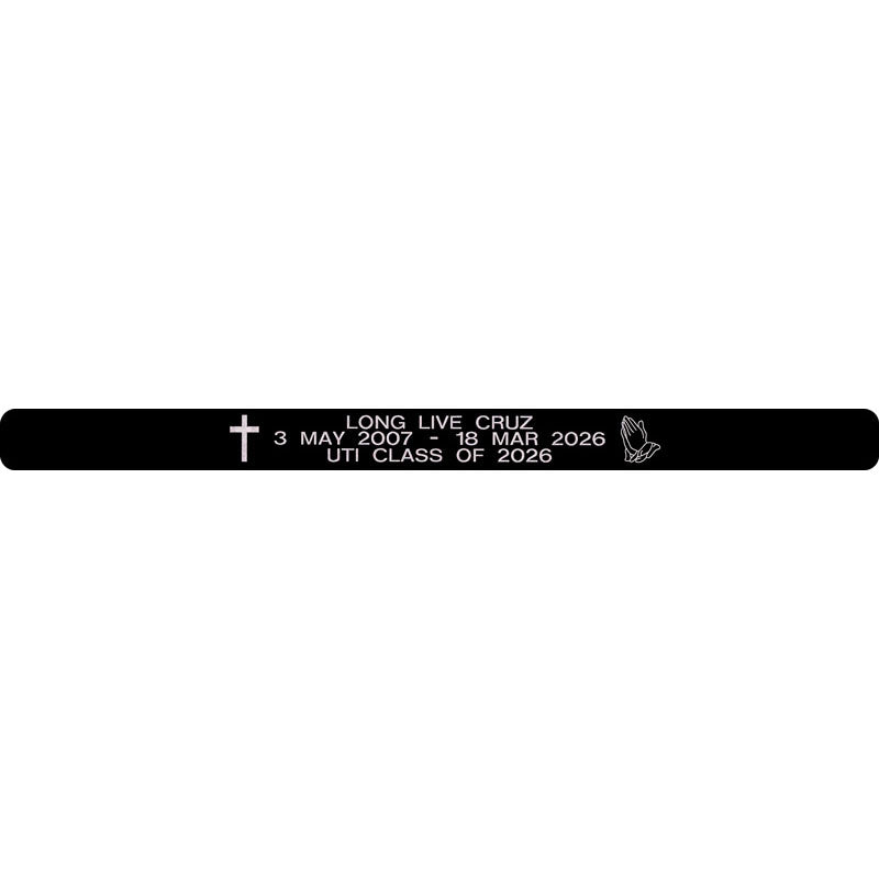Long Live Cruz Memorial Bracelet