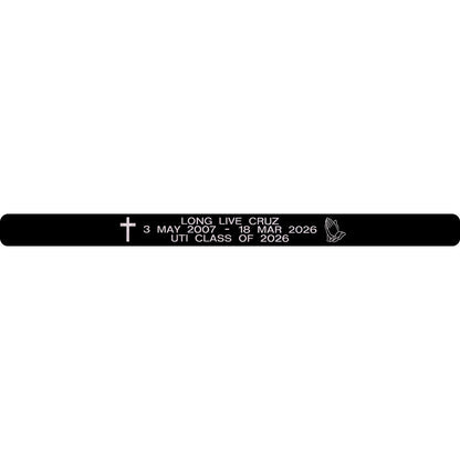 Long Live Cruz Memorial Bracelet