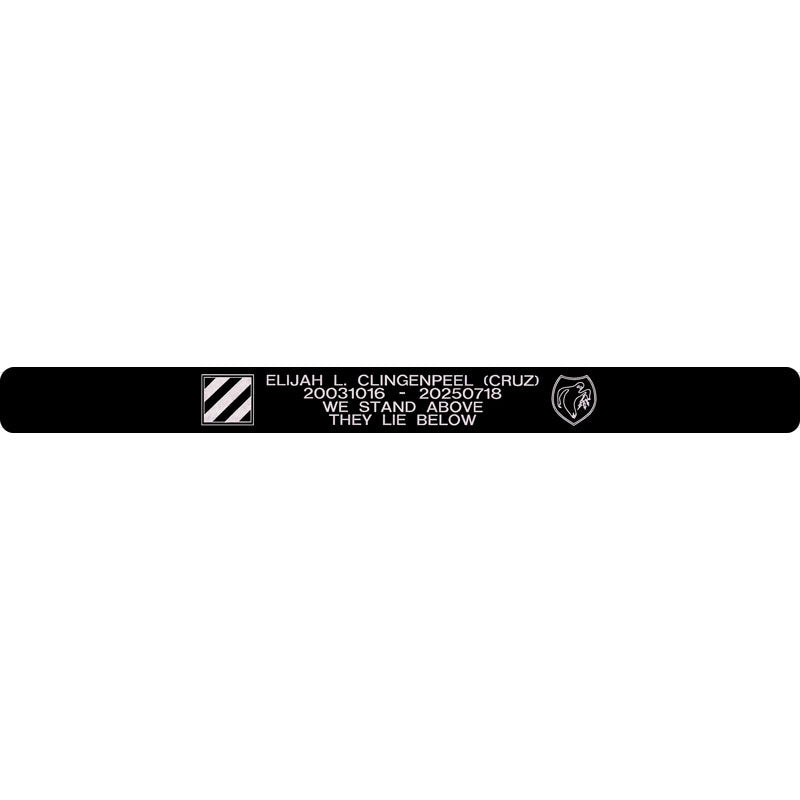 Elijah L. Clingenpeel (Cruz) Memorial Bracelet 5/8"