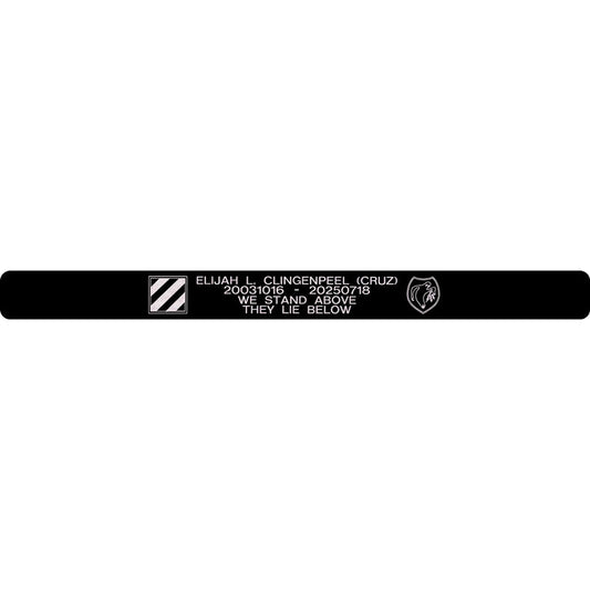 Elijah L. Clingenpeel (Cruz) Memorial Bracelet 5/8"